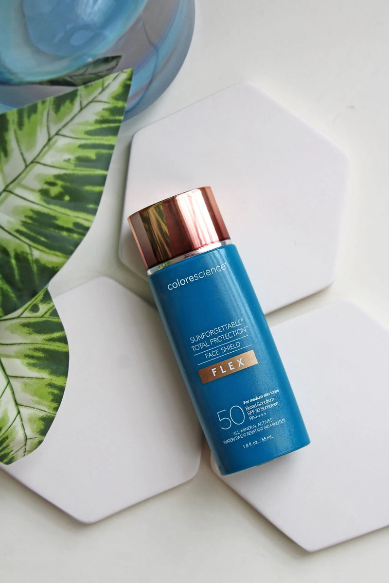 COLORESCIENCE TOTAL PROTECTION FACE SHIELD FLEX SPF50 5 Cremas Premium