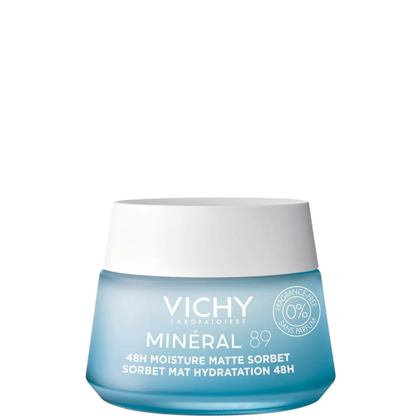 VICHY MINERAL 89 GEL SORBETE MATE DE HIDRATACIÓN 48HRS 50mL