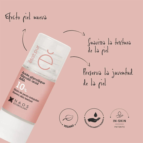 ETAT PUR ACIDO GLICÓLICO 10% 15mL