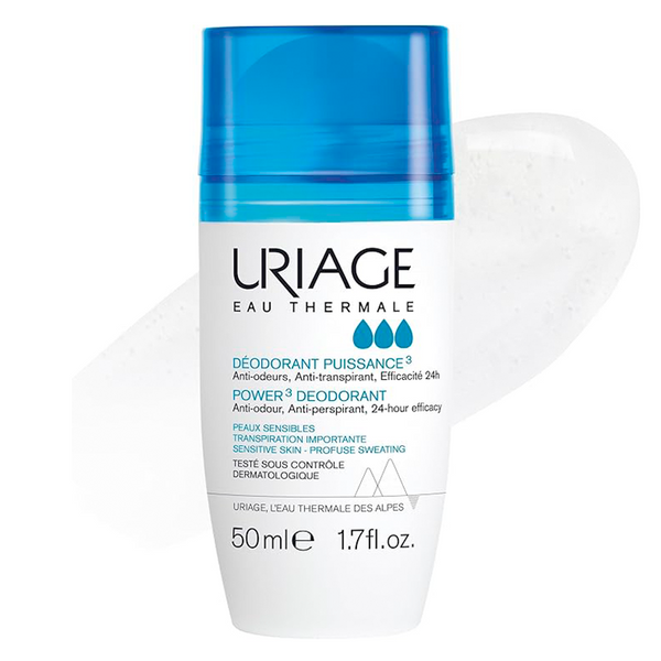 URIAGE POWER3 DESODORANTE ROLL-ON 50mL.