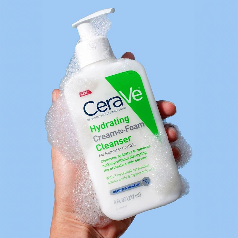 CERAVE LIMPIADOR CREMA-ESPUMA HIDRATANTE 236 ML