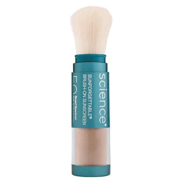 COLORESCIENCE SUNFORGETTABLE TOTAL PROTECTION BRUSH ON SHIELD SPF50 MEDIUM 6G