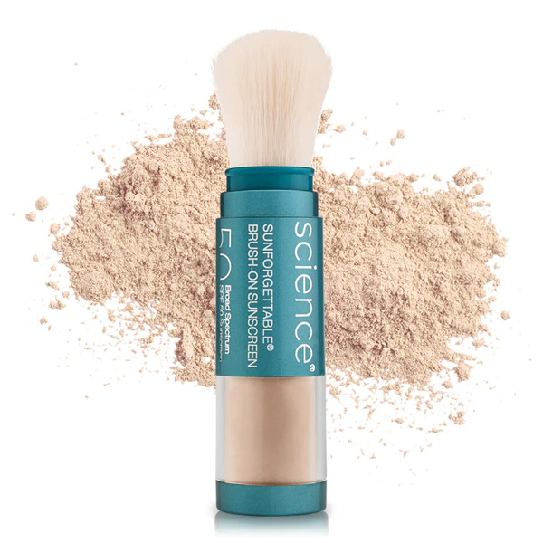 COLORESCIENCE SUNFORGETTABLE TOTAL PROTECTION BRUSH ON SHIELD SPF50 MEDIUM 6G