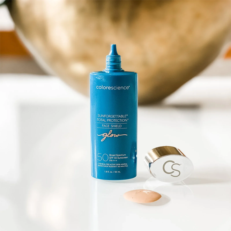 COLORESCIENCE SUNFORGETTABLE TOTAL PROTECTION FACE SHIELD GLOW FPS50 55 ML