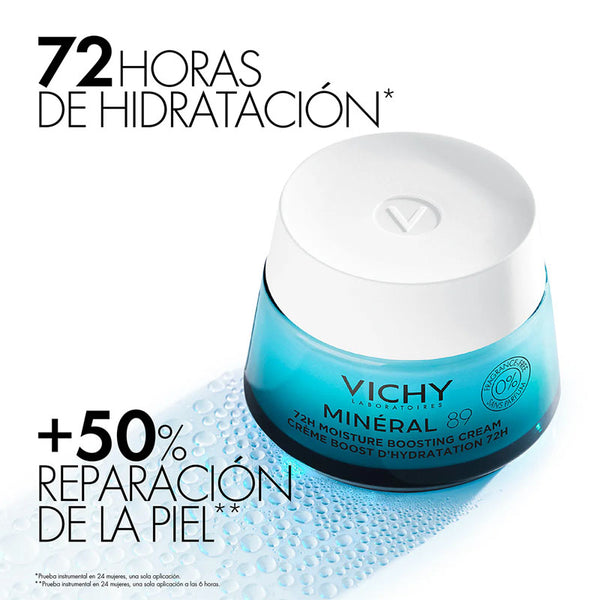 VICHY MINERAL 89 CREMA BOOST DE HIDRATACIÓN 73H 50mL