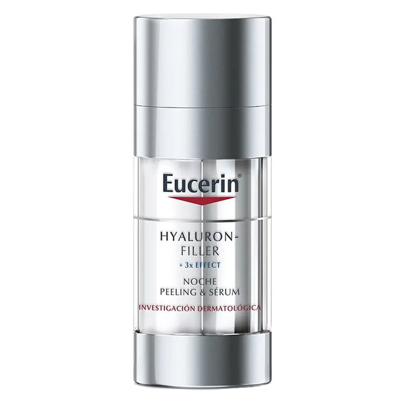 EUCERIN HYALURON FILLER + 3x EFECT PEELING & SERUM NOCHE 30mL