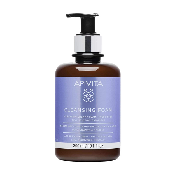 APIVITA CREMA ESPUMA LIMPIADORA FACIAL 300 ML