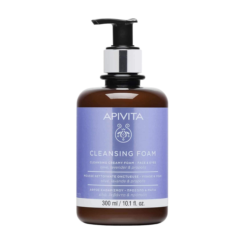 APIVITA CREMA ESPUMA LIMPIADORA FACIAL 300 ML