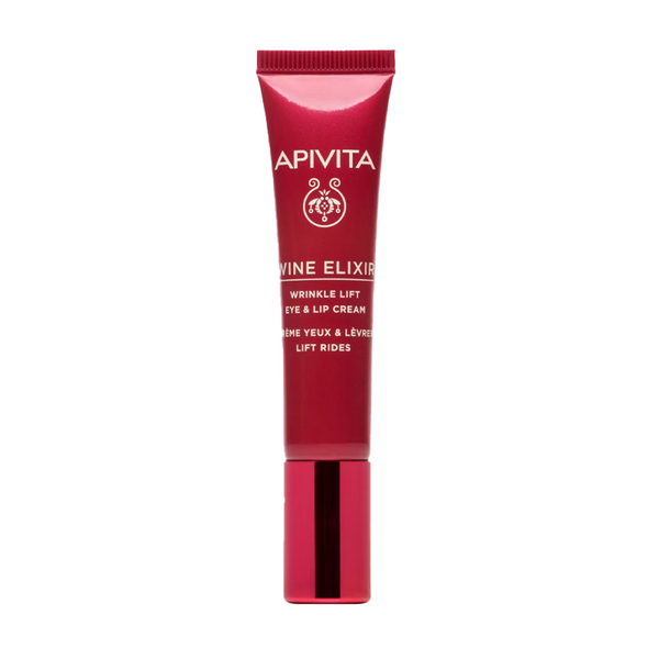 APIVITA WINE ELIXIR CREMA ANTIARRUGAS CON EFECTO LIFTING PARA EL CONTORNO DE OJOS Y LABIOS 15 ML