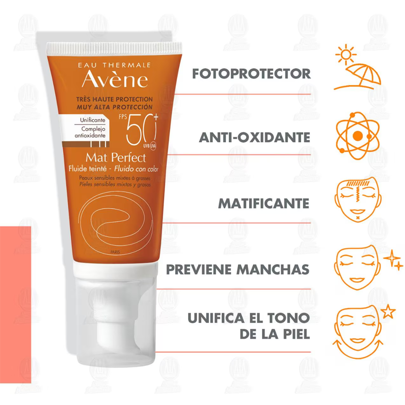 AVÈNE MAT PERFECT FPS50 50ML
