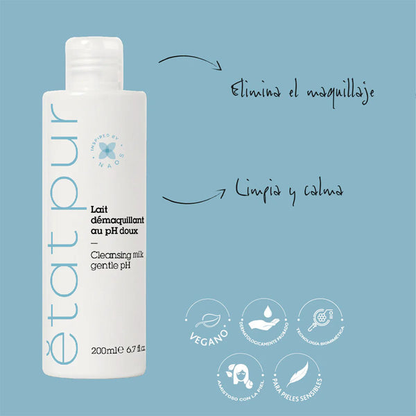 ETAT PUR LECHE LIMPIADORA 200mL