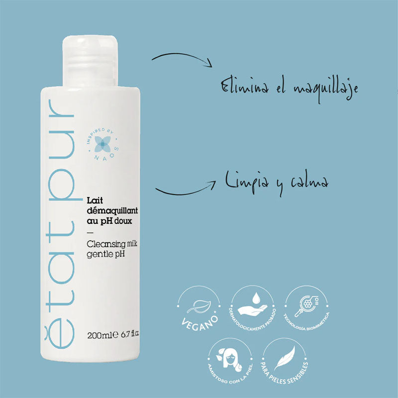 ETAT PUR LECHE LIMPIADORA 200mL
