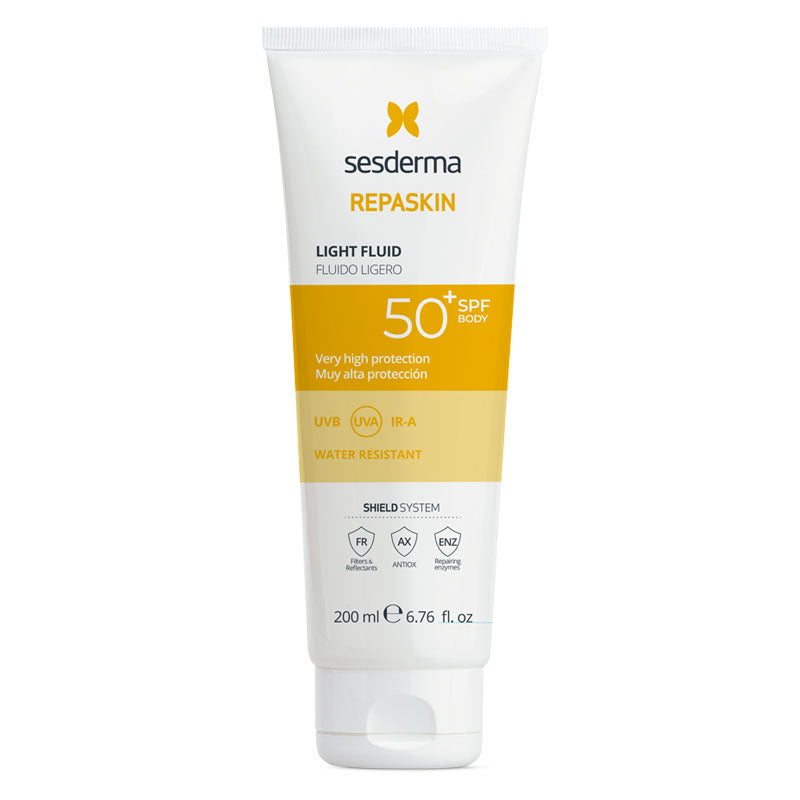 SESDERMA REPASKIN FLUIDO LIGERO CORPORAL FPS50+ 200mL