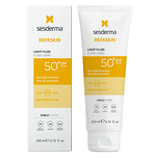 SESDERMA REPASKIN FLUIDO LIGERO CORPORAL FPS50+ 200mL