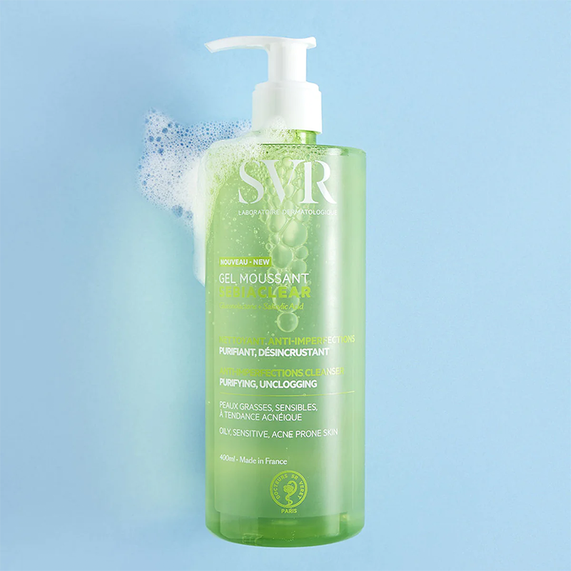SVR SEBIACLEAR GEL MOUSSANT 400mL/200mL