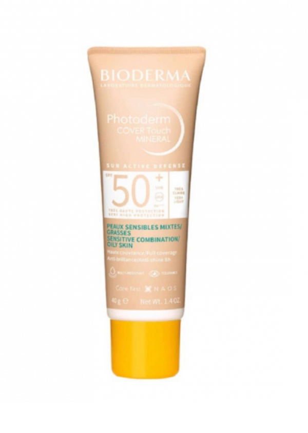 BIODERMA PHOTODERM COVER TOUCH MINERAL SPF50 40mL