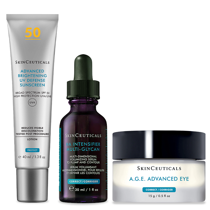Skinceuticals TRÍO para una piel firme, luminosa y protegida