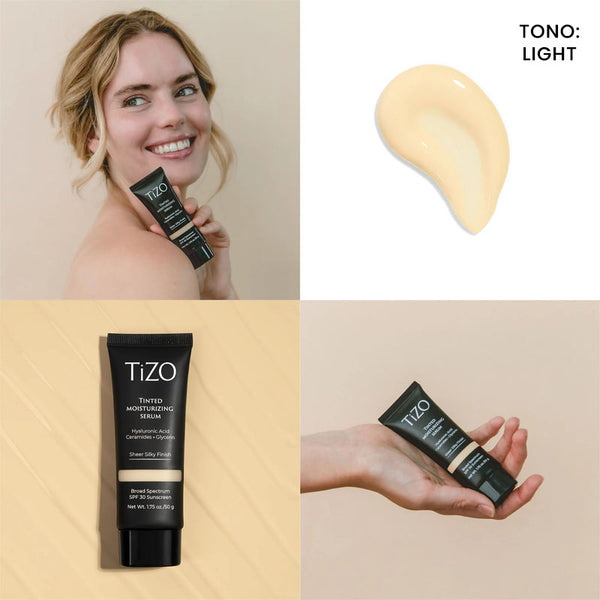 TIZO TINTED MOISTURIZING SERUM SPF 30 50gr