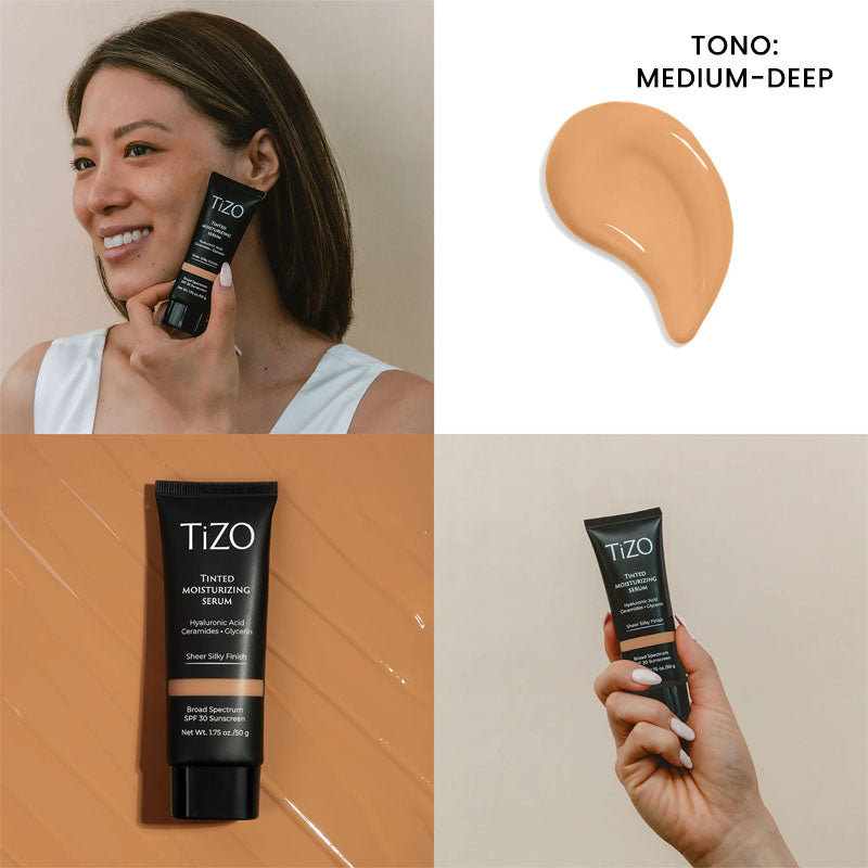 TIZO TINTED MOISTURIZING SERUM SPF 30 50gr