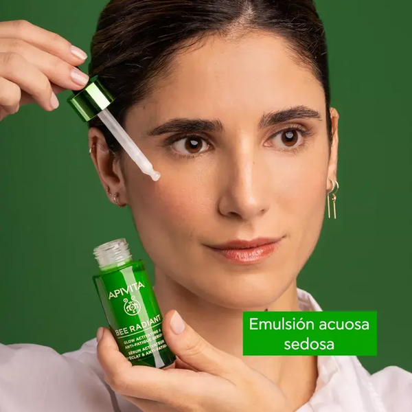 APIVITA BEE RADIANT SERUM LUMINOSIDAD Y ANTIFATIGA 30 ML