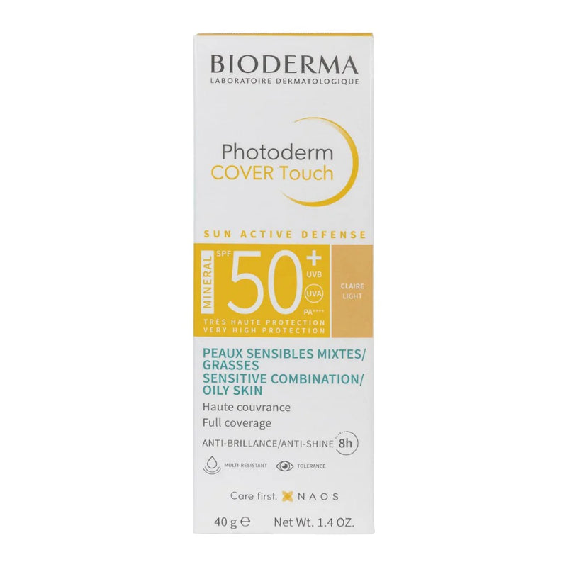 BIODERMA PHOTODERM COVER TOUCH MINERAL SPF50 40mL