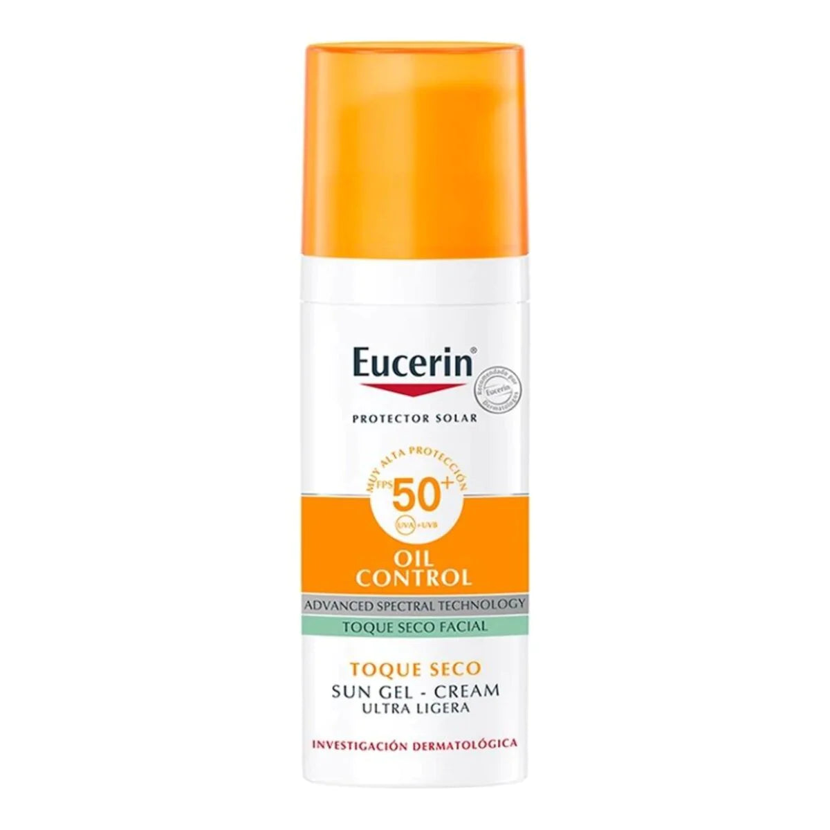 EUCERIN PROTECTOR SOLAR FPS 50+ OIL CONTROL 50mL – Cremas Premium