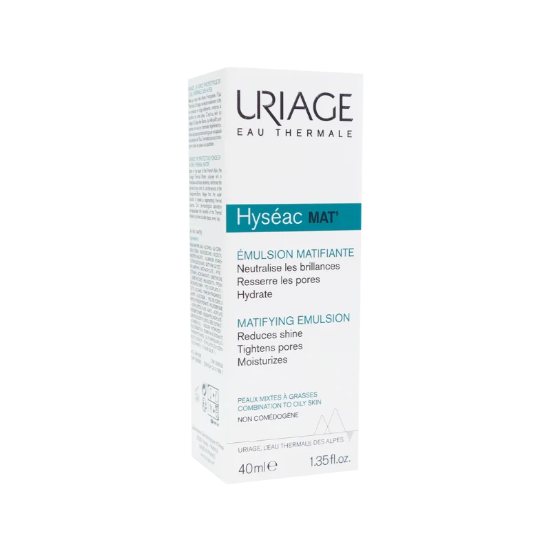 URIAGE HYSÉAC MAT' EMULSION MATIFICANTE 40 mL Cremas Premium