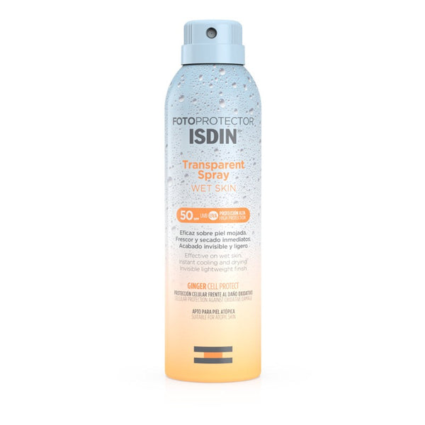 ISDIN TRANSPARENT SPRAY WET SKIN SPF50