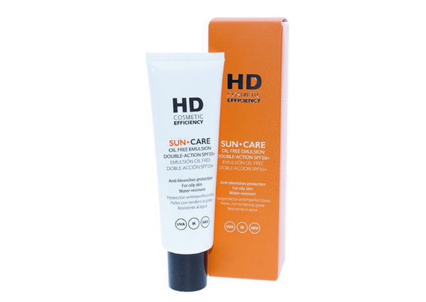 HD COSMETIC EFFICIENCY SUN CARE OIL FREE EMULSION DOUBLE ACTION SPF50+ 50 ml