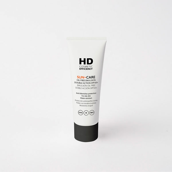 HD COSMETIC EFFICIENCY SUN CARE OIL FREE EMULSION DOUBLE ACTION SPF50+ 50 ml